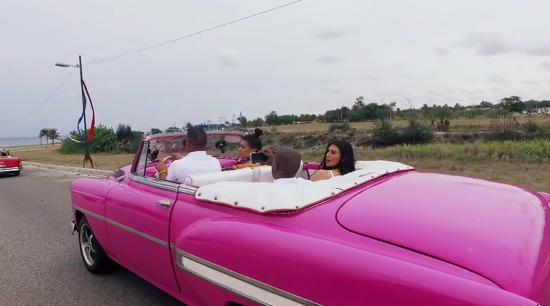 Illustration for article titled As You'd Expect, the Kardashians Embraced Every Stereotype in Cuba